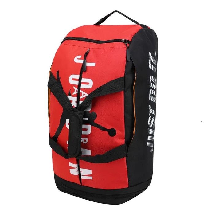 Mochila/bolsa de viagem de grande capacidade, separação para itens secos e molhados, esportes ao ar livre, fitness, basquete