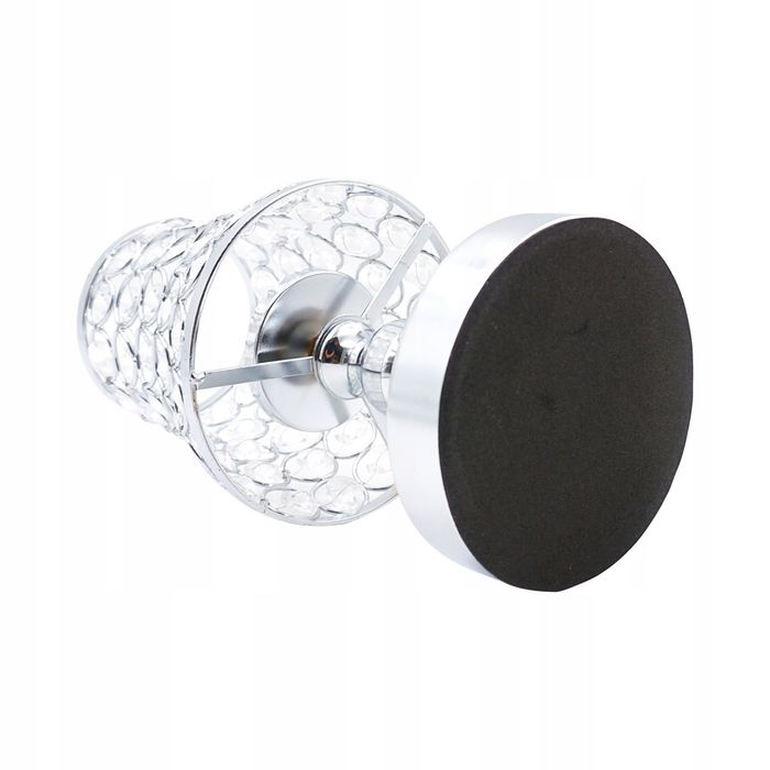 stylowy świecznik kryształki glamour chrom lampa
supercena
