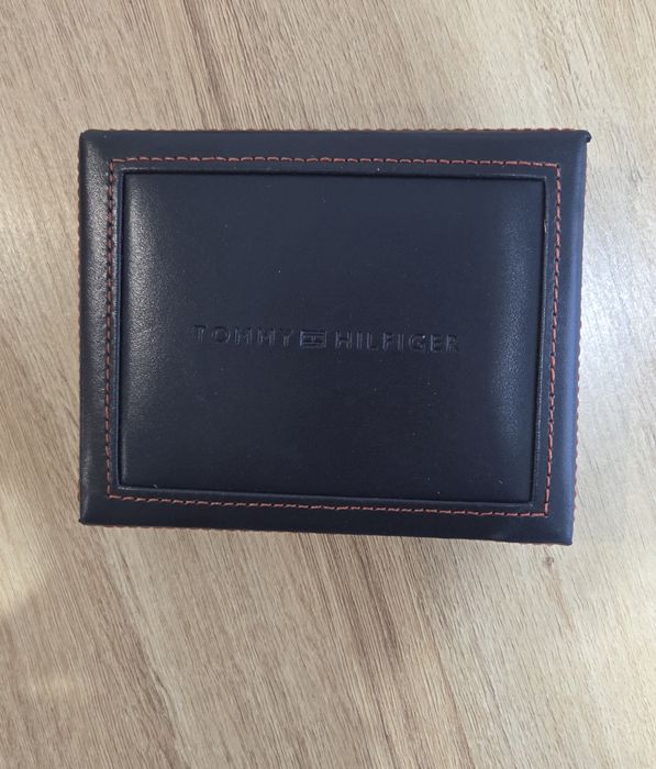 Tommy Hilfiger męski skórzany portfel - nowy