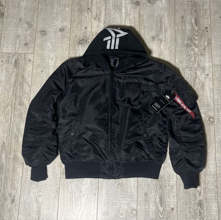 куртка бомбер alpha industries