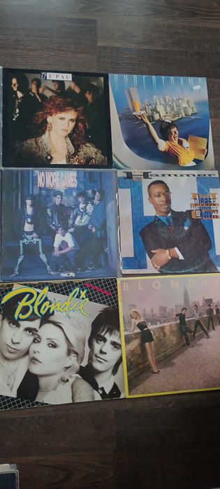 Płyty winylowe lata 80 i 90 pop, rock Blondie, Whitney Houston