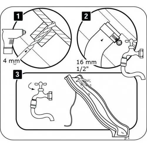 ‼️АКЦІЯ‼️Дитяча гірка пластикова 3м Бельгія! Жовта синя рожева червона