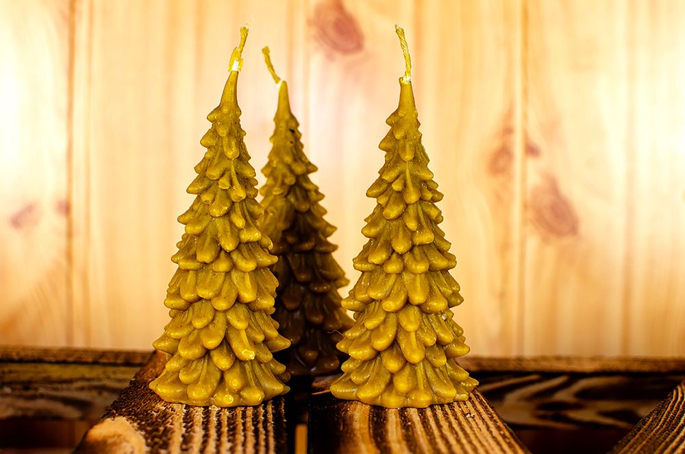 Свічки натуральні ручної роботи