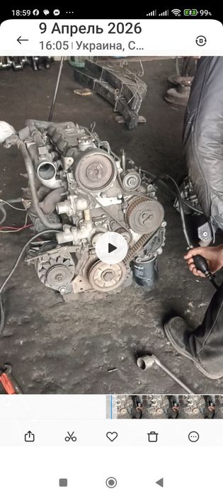 Продам дизельный двигатель с КПП,для Газели.