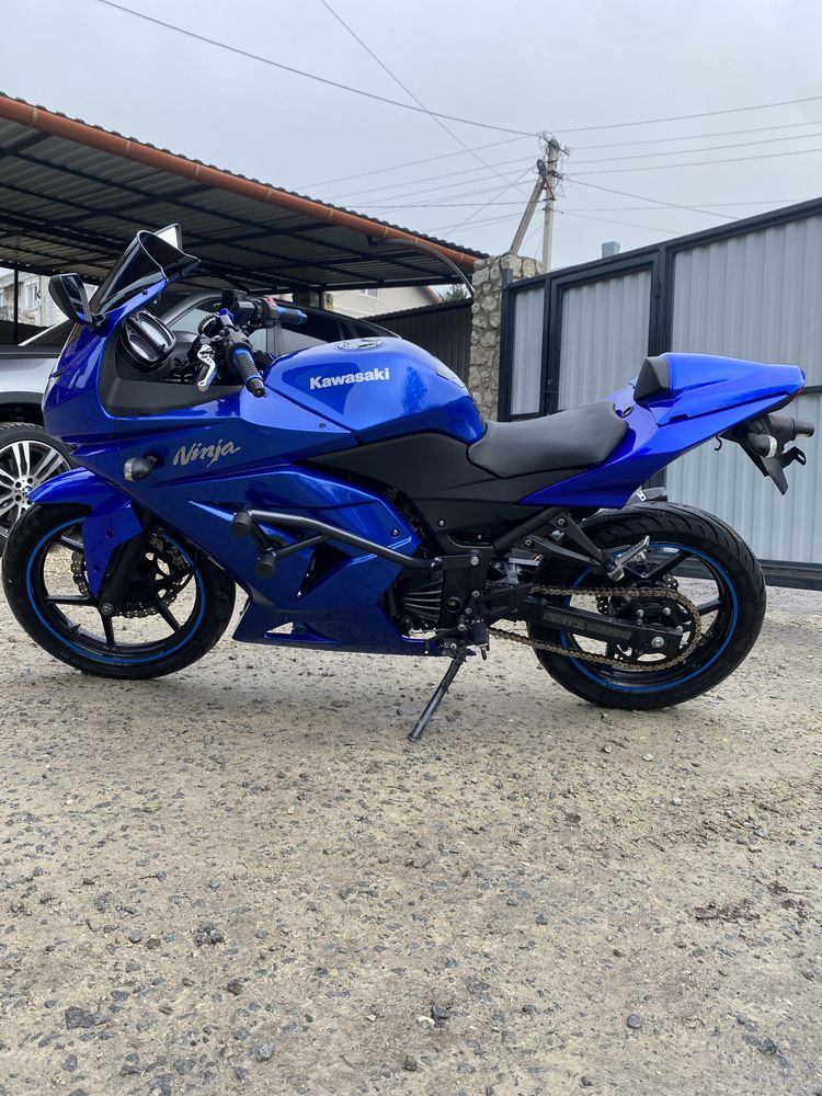 2008 kawasaki ninja 250r blue best sale book