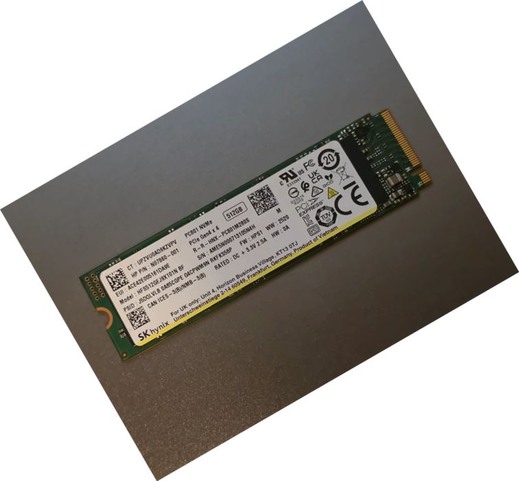 Nvme 256gb e 512gb 1Tb - Kioxia, Toshiba, Samsung