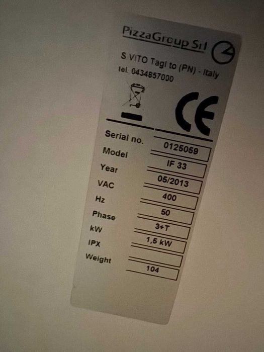 Продам Тістоміс Pizza Group IF33