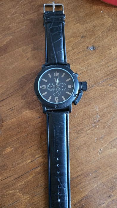 Zegarek męski TS chyba chińczyk jakiś duża tarcza czarny