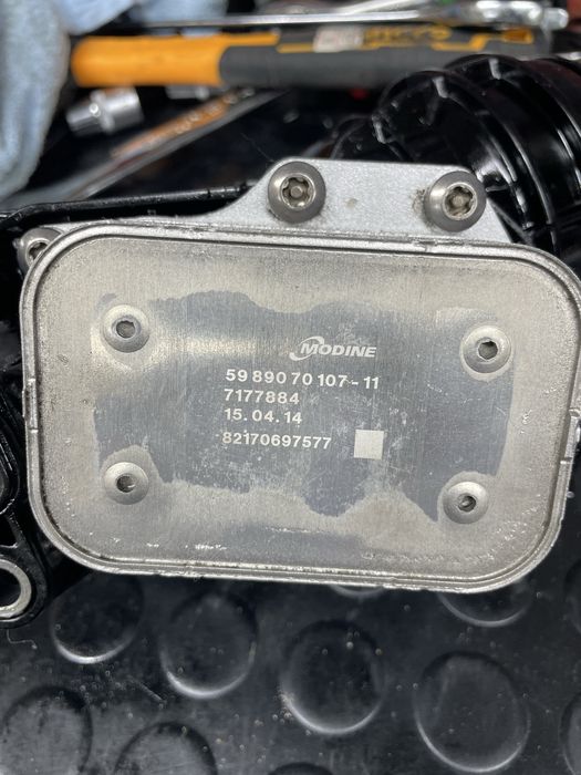 Теплообменник ориг M270.920 Mercedes cla 117