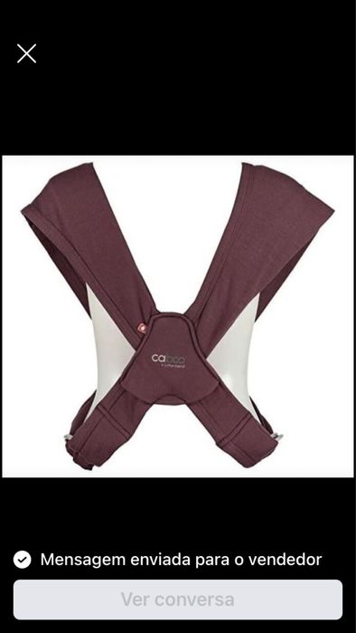 Porta bebés Caboo Cotton