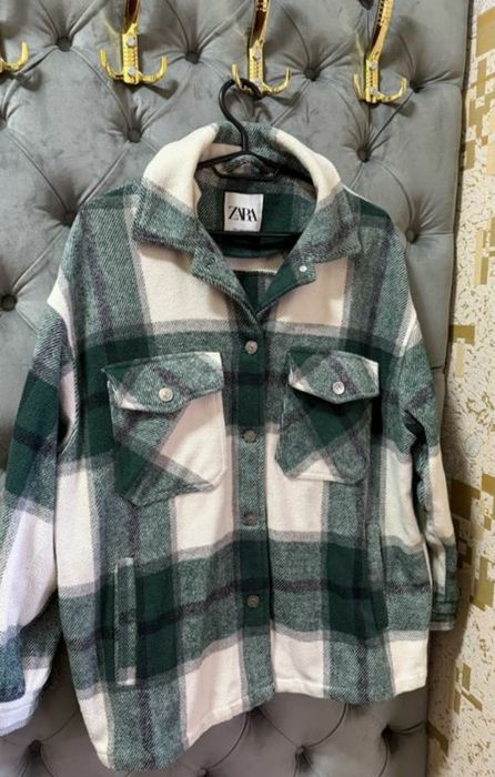 Теплая  рубашка  zara p.S