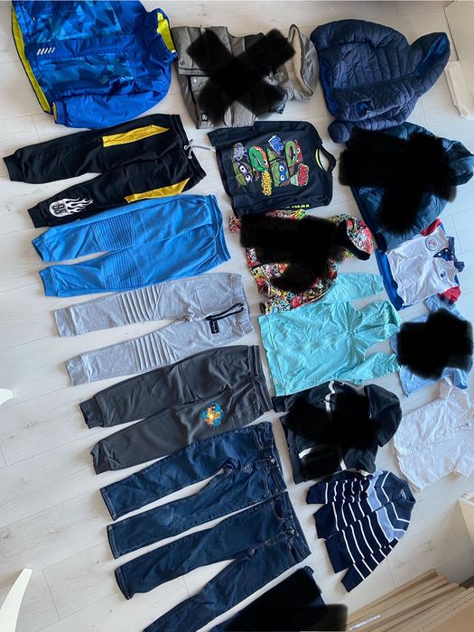 Mega paka ubrań dla chłopca 116-128
