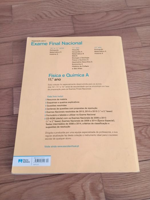 Exame Final Nacional Física e Química A 11ºano 2016