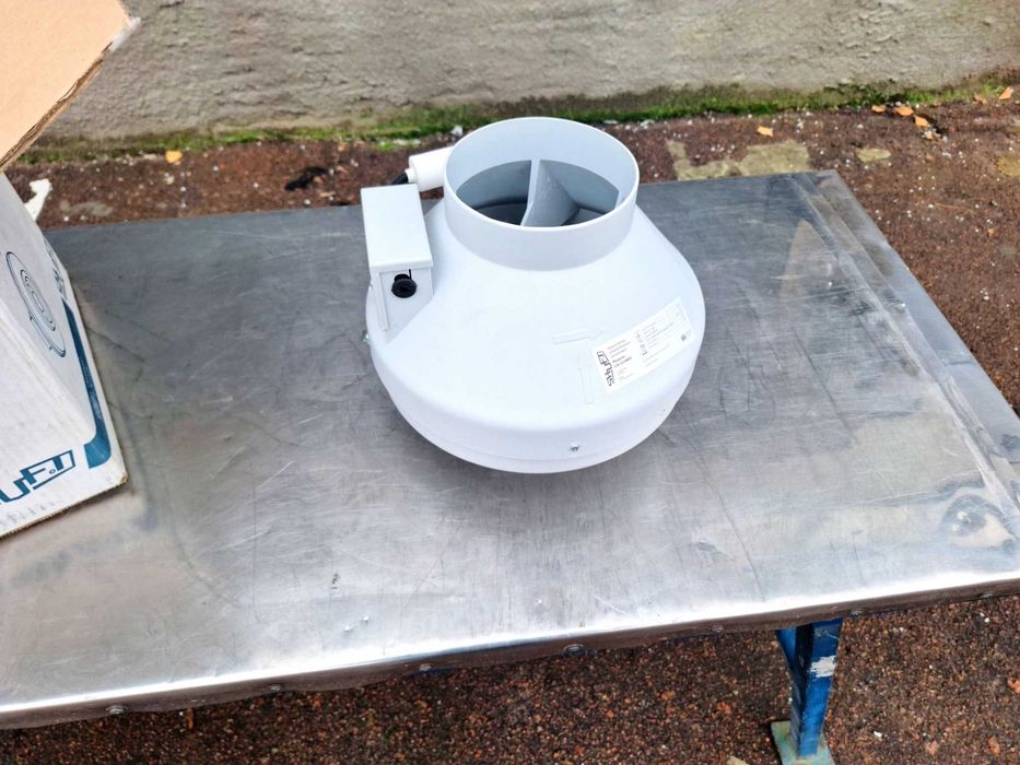 Розпродаж‼️Відцентровий канальний вентилятор 385 м³/год (D125) Данія