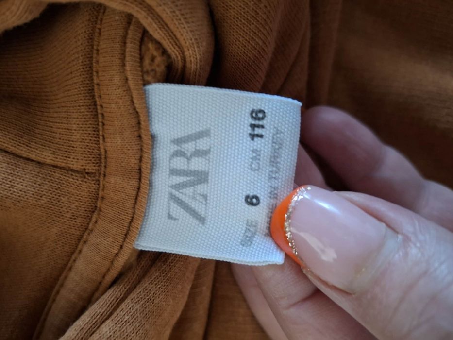 Komplet dres Zara 116 chłopięcy bluza oversize spodnie joggery
