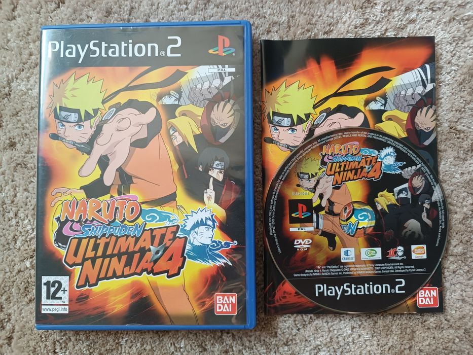 Naruto Shippuden Ultimate Ninja 4 (PS2)