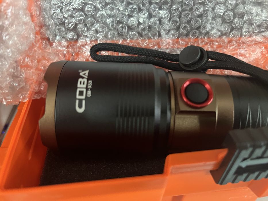 Lanterna ultra potente zoom 2 km regulavel