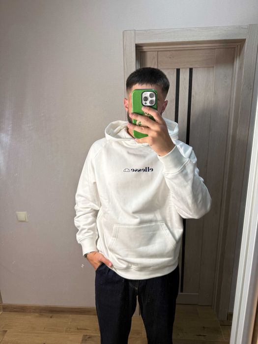 ОРИГІНАЛ Худі ELLESSE | Кофта Еліс | Світшот Еллісс в білому кольорі (ВСІ РОЗМІРИ)