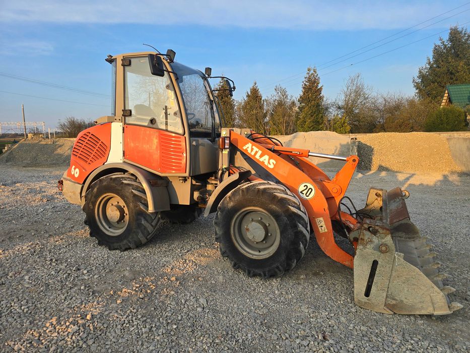 Ładowarka przgłubowa Atlas AR 60 Łyżka szczęka Widły Kramer Volvo