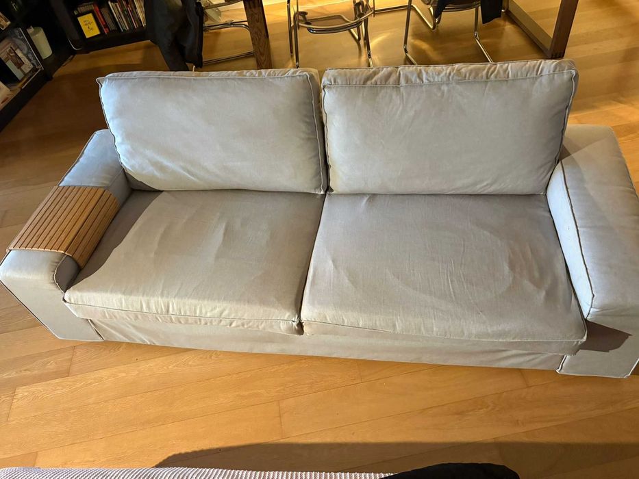 Sofá três lugares IKEA KVIK