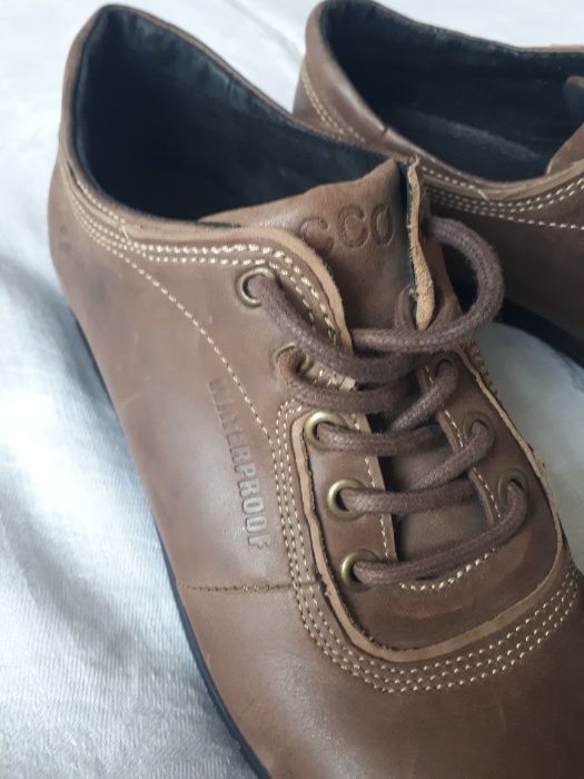 Мужские кожаные ботинки Ecco Waterproof