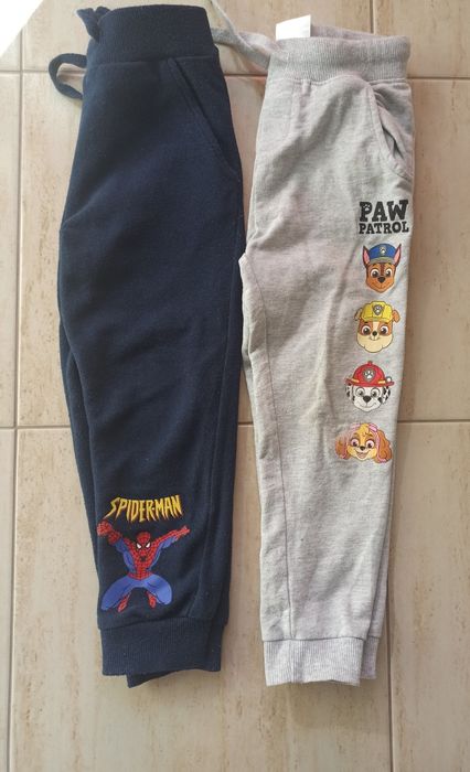 Spodnie psi patrol Spiderman r.110