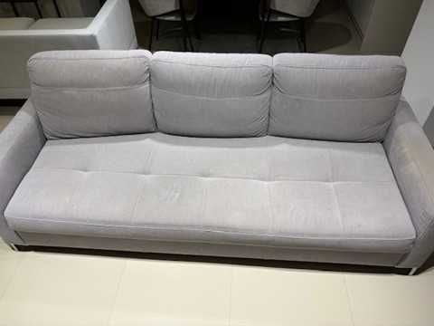 2 kanapy sofy używane w dobrej cenie 7 osób z funkcją spania