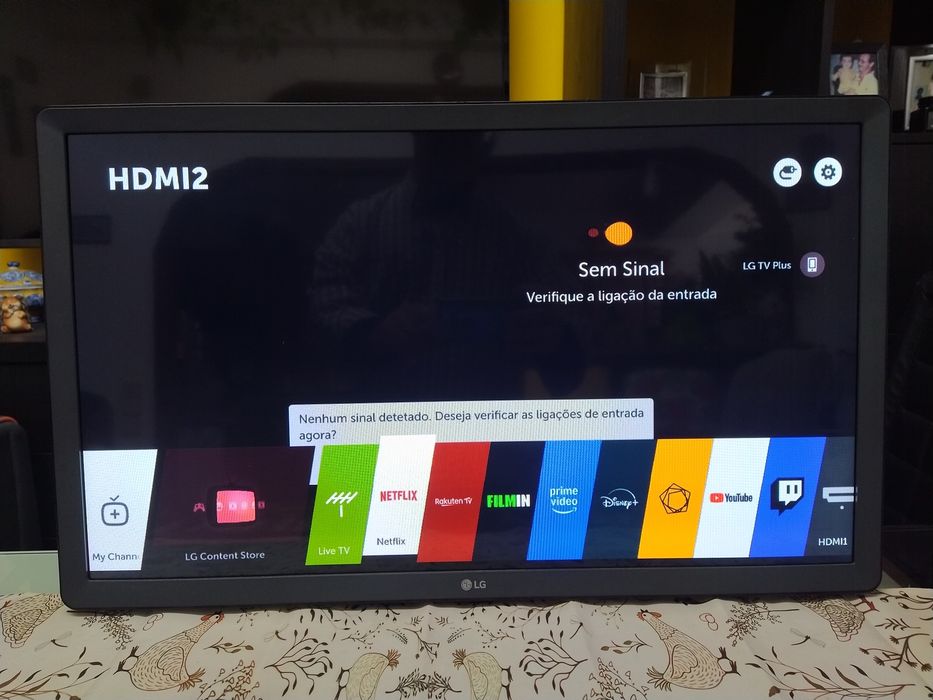 Monitor Smart TV LG peças