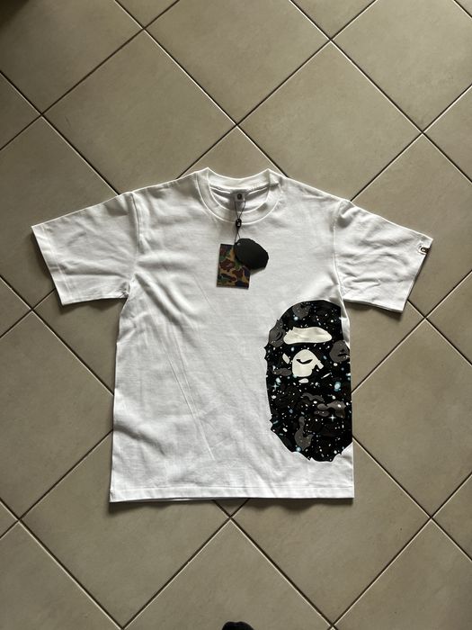 Koszulka bape logo na boku