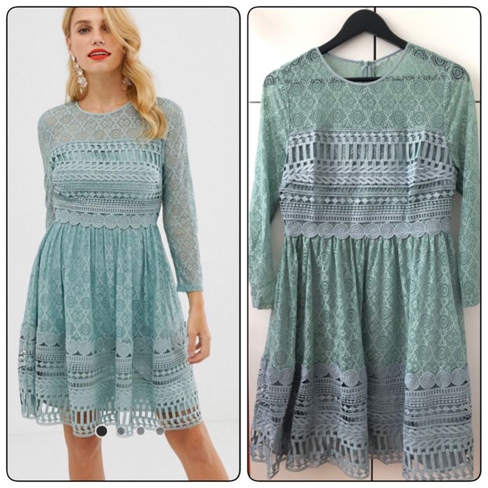 Asos платье кружевное нарядное красивое Платье из Англии