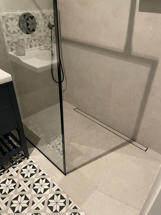 TUBĄDZIN Aulla Graphite STR Gres 119,8x119,8