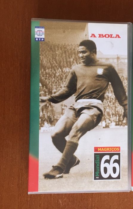 Futebol Mundial e Nacional Português - 4 VHS