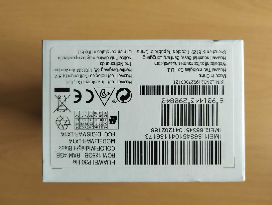 telemovel Huawei P30 lite