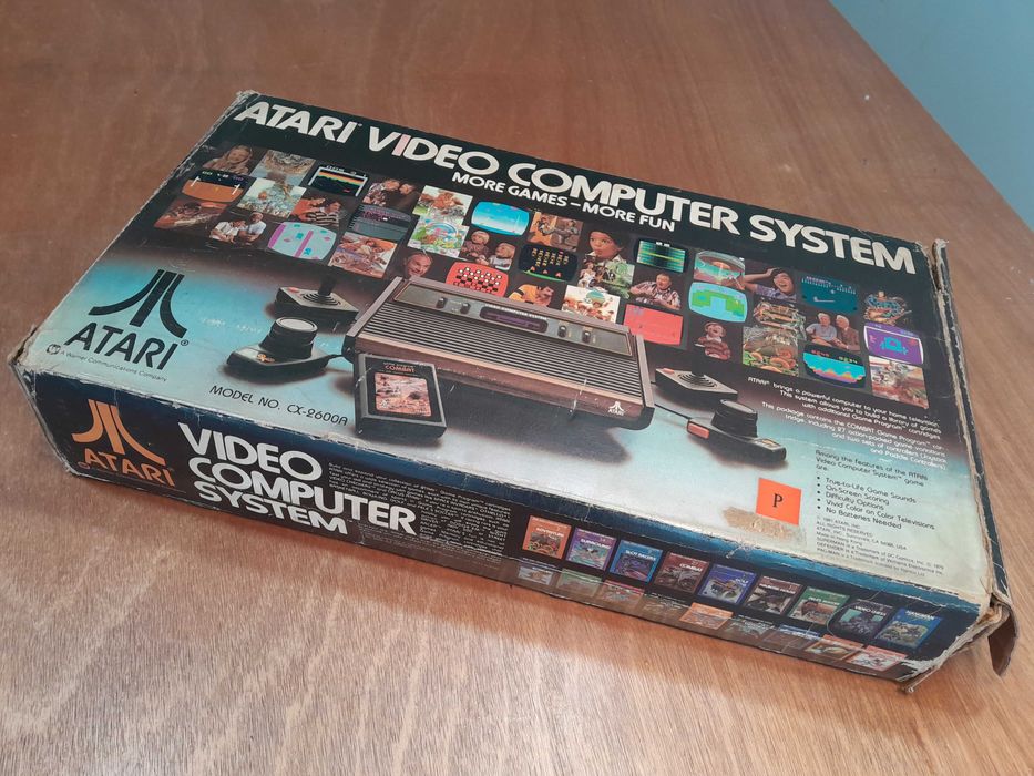 ATARI 2600 "Woody" na caixa - PAL - Testada