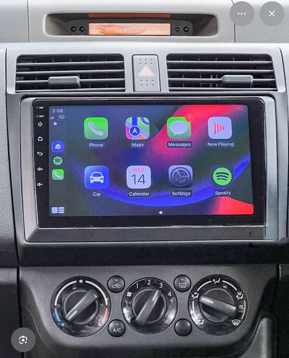 Rádio Suzuki swift  (05-10) Android 14 com Carplay sem fios (Novo)