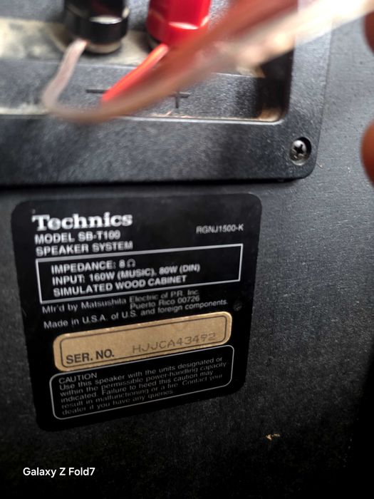 Głośniki technisc okazja dobry stan