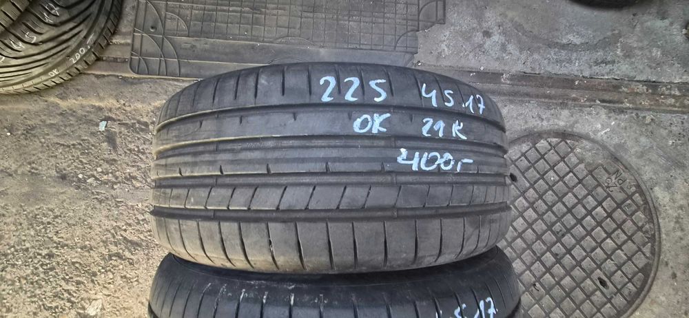 2szt opony letnie Dunlop _ 225/45/17