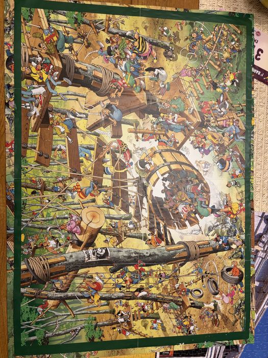 Puzzle HEYE Climbing 1000 peças + Poster