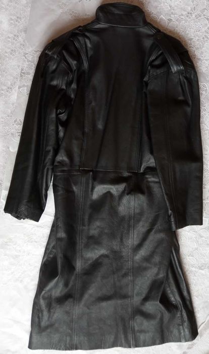 Шкіряний плащ фірми Snuggler® Seattle Sky Wear, сезон осінь-весна