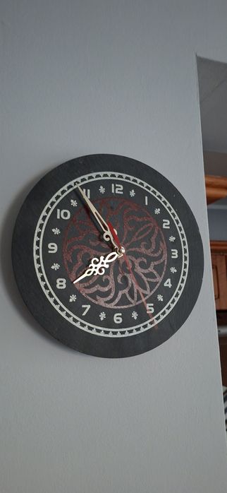 Zegar ścienny kamień naturalny