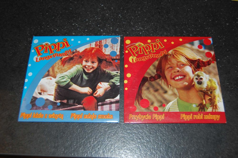 Pippi Langstrumpf - zestaw 9 filmów VCD
