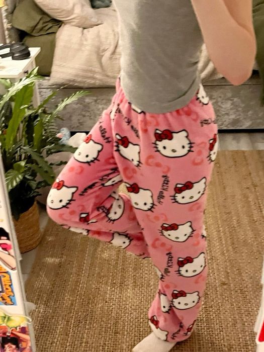 Плюшеві штани hello kitty