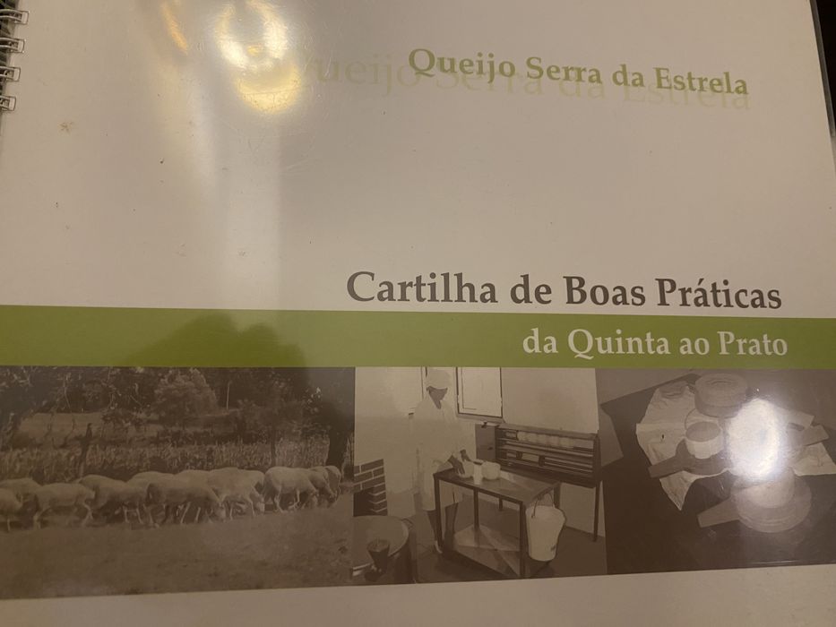 Cartilha de Boas Práticas - Queijo Serra da Estrela da quinta ao prato