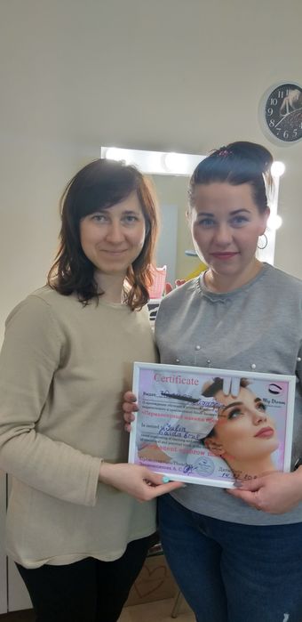 Курси бровист, нарощення вій, ламінування вій, перманентний макіяж