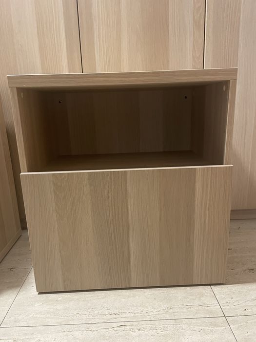 Mesa cabeceira carvalho claro