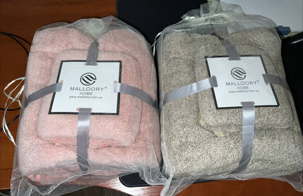 Набір рушників з мікрофібри, баня + лице - 280 грн/набір