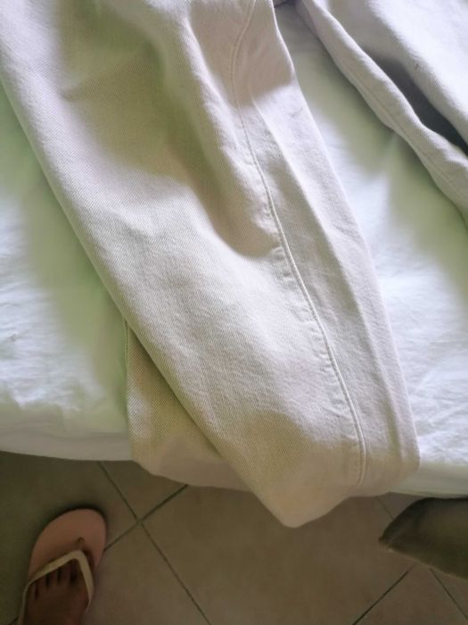 Calça bege pull&bear