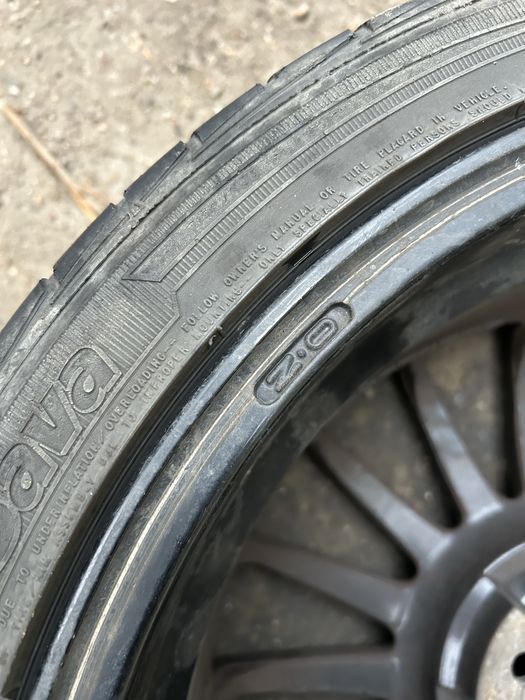 Felgi OZ czarne 18 z oponami