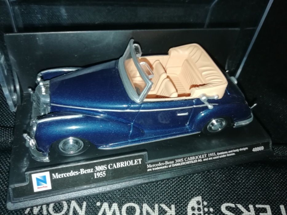 Miniatura antiga MERCEDES BENZ 300 S Cabriolet - 1955