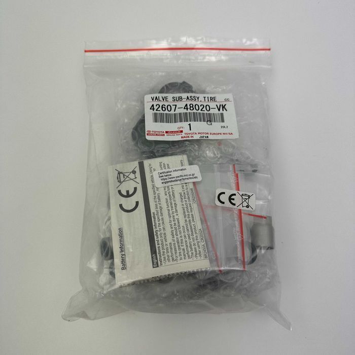 NOWE ORYGINALNE Czujniki ciśnienia TPMS Toyota / Lexus PMV-C215